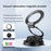 SD17 Car Phone Mount Holder Suction Cup Dashboard Navigation Portable Vacuum Suction Magnetic Phone Stand - Black - 2