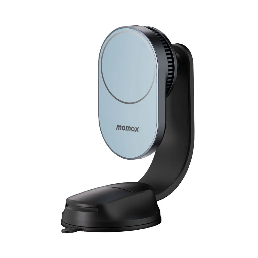 MOMAX 1-Move Q.Mag Magnetic Wireless Car Charger 25W Fast Charging Car Mount for Cell Phones - 1