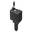 C88 USB Car Charger Cigarette Lighter Adapter with Dual Retractable Cable Bluetooth-Compatible 5.3 - 1