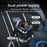 K10 Car Charger with Retractable Cable Type-C + USB-A PD 20W QC 3.0 Fast Charging Cigarette Lighter - Black - 3
