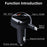 K10 Car Charger with Retractable Cable Type-C + USB-A PD 20W QC 3.0 Fast Charging Cigarette Lighter - Black - 7