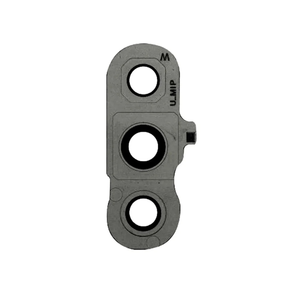 For Samsung Galaxy S23 FE S711 OEM Back Camera Lens Ring Cover with Glass Lens (without Logo) - Grey - 2