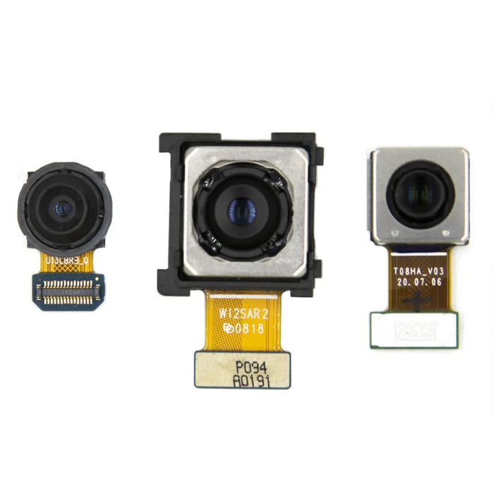 1 Set For Samsung Galaxy S20 FE G780F OEM Rear Camera Lens Module Part (Without Logo) - 1