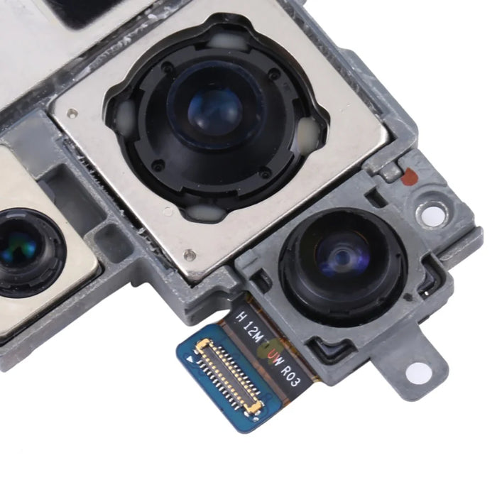1 Set For Samsung Galaxy S20 Ultra 5G G988B OEM Rear Camera Lens Module Part (Without Logo) - 4