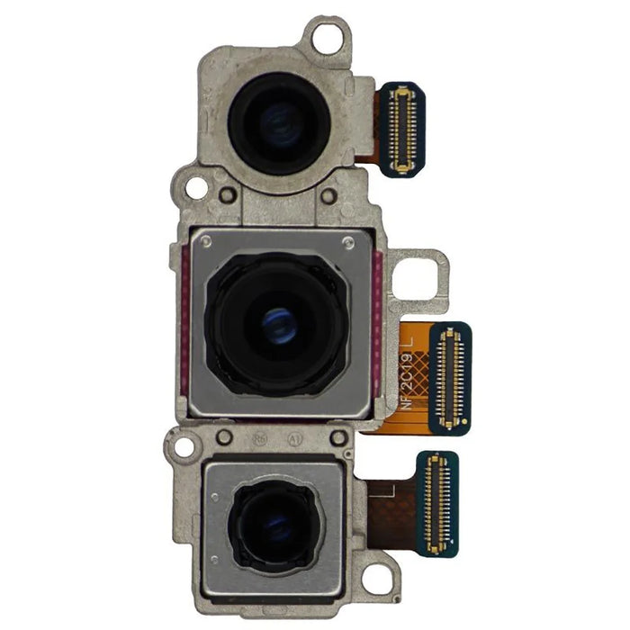 1 Set For Samsung Galaxy S23+ S916B OEM Rear Camera Lens Module Part (Without Logo) - 1