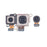 1 Set For Samsung Galaxy S24 FE S721B OEM Rear Camera Lens Module Part (Without Logo) - 1