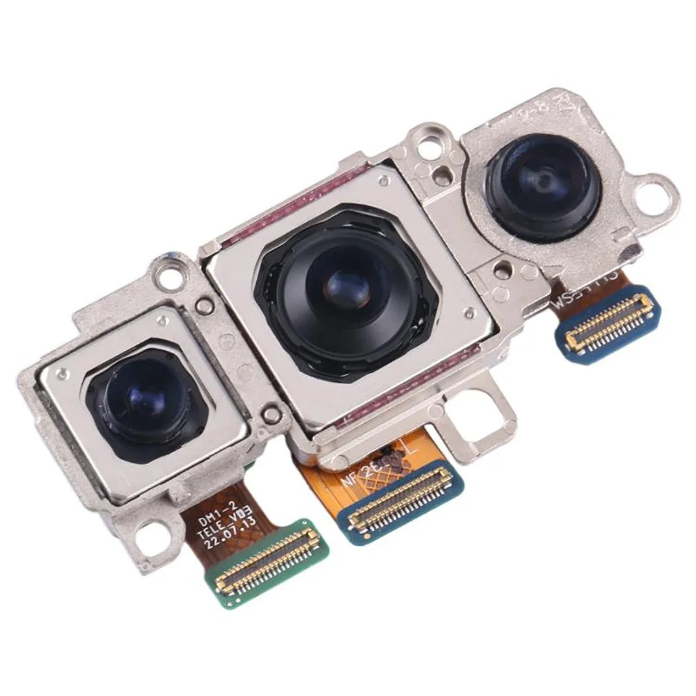 1 Set For Samsung Galaxy S25 S931B OEM Rear Camera Lens Module Part (Without Logo) - 2