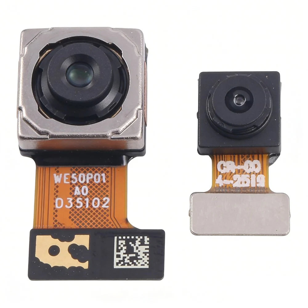 1 Set For Samsung Galaxy A05 4G SM-A055F OEM Rear Camera Lens Module Part (Without Logo) - 1