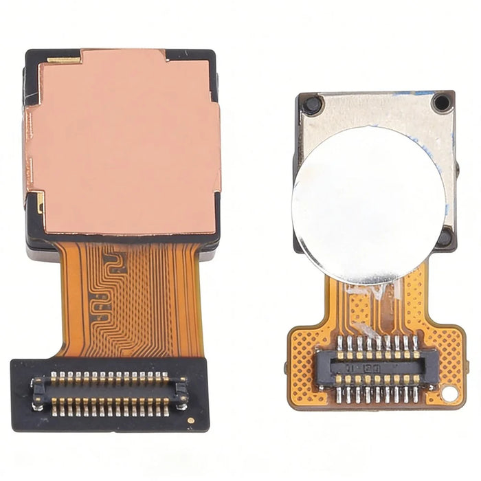 1 Set For Samsung Galaxy A05 4G SM-A055F OEM Rear Camera Lens Module Part (Without Logo) - 2