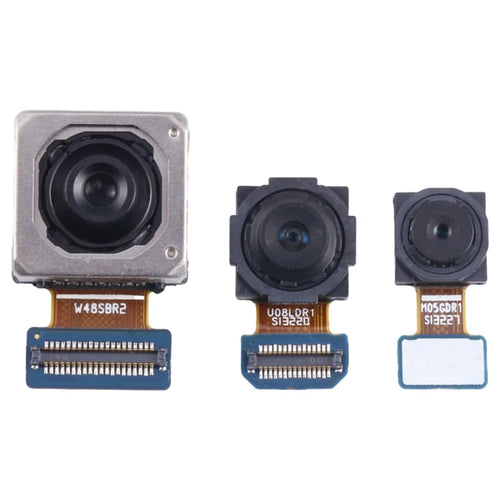 1 Set For Samsung Galaxy A34 5G SM-A346B OEM Rear Camera Lens Module Part (Without Logo) - 1