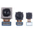 1 Set For Samsung Galaxy A34 5G SM-A346B OEM Rear Camera Lens Module Part (Without Logo) - 1