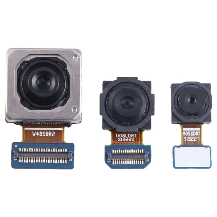 1 Set For Samsung Galaxy A34 5G SM-A346B OEM Rear Camera Lens Module Part (Without Logo) - 1