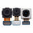1 Set For Samsung Galaxy A35 5G A356 OEM Rear Camera Lens Module Part (Without Logo) - 1