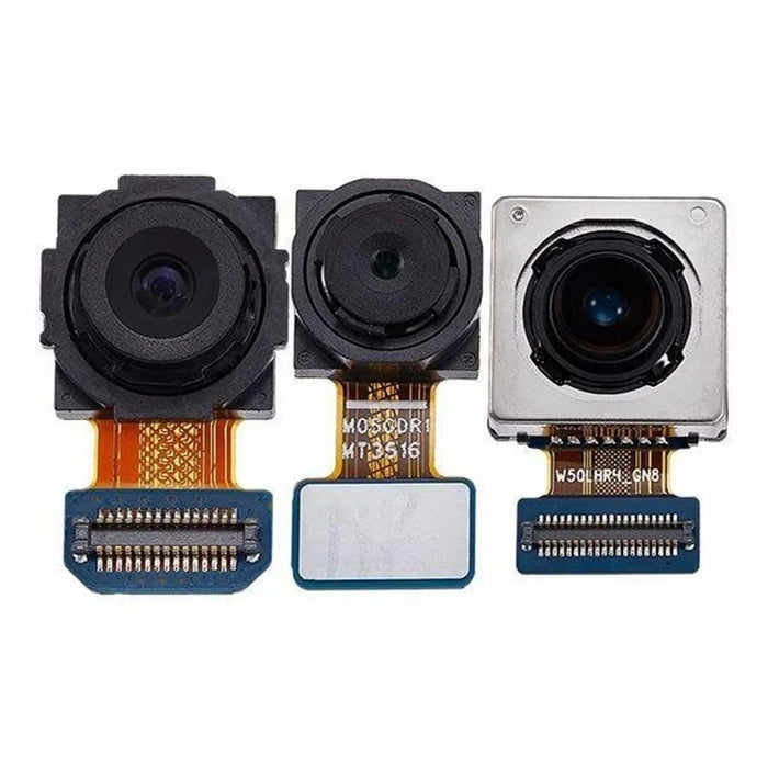 1 Set For Samsung Galaxy A35 5G A356 OEM Rear Camera Lens Module Part (Without Logo) - 1