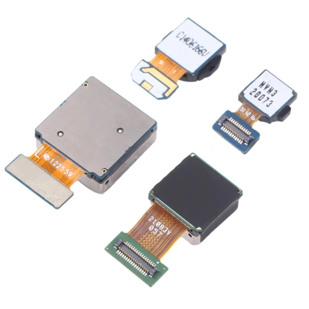 1 Set For Samsung Galaxy A72 4G SM-A725 OEM Rear Camera Lens Module Part (Without Logo) - 3