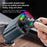 LC-039 5-in-1 Dual Retractable Cable Car Charger RGB Starry Sky Light USB-C iP (5-14) 120W Fast Charging Adapter - 4