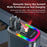 LC-039 5-in-1 Dual Retractable Cable Car Charger RGB Starry Sky Light USB-C iP (5-14) 120W Fast Charging Adapter - 5