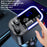 LC-040 5-in-1 Car Charger 180W Dual Retractable Cable Type-C iP (5-14) Bluetooth-compatible FM Transmitter Charging Adapter - 6