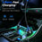 JOYROOM JR-CCN18 PD 65W Fast Charging Adapter USB-A + USB-C Dual Port Car Charger - Black - 3