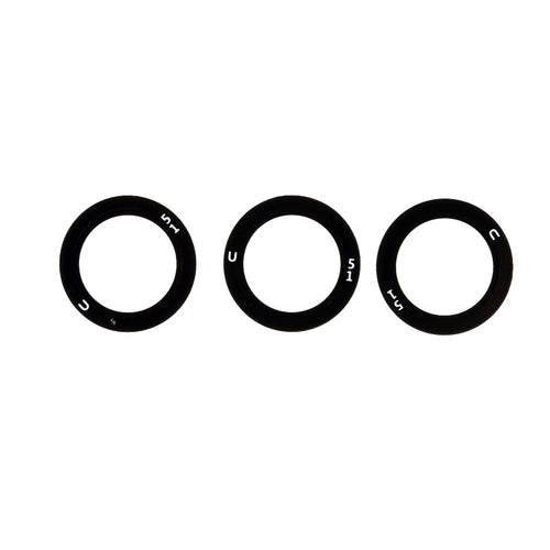 3pcs OEM Camera Rim Lens Ring with Glass Lens Part for Samsung Galaxy S21+ 5G G996 / S21 5G G990 - 1