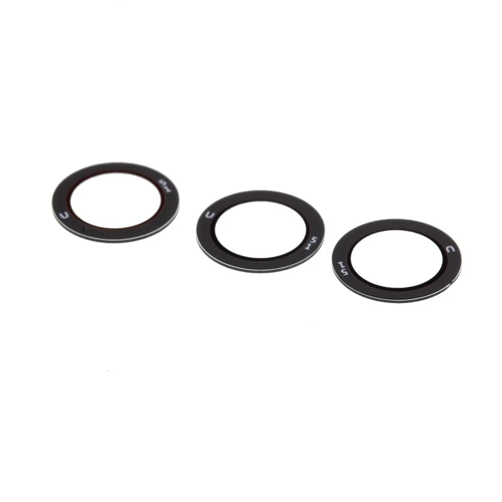 3pcs OEM Camera Rim Lens Ring with Glass Lens Part for Samsung Galaxy S21+ 5G G996 / S21 5G G990 - 2