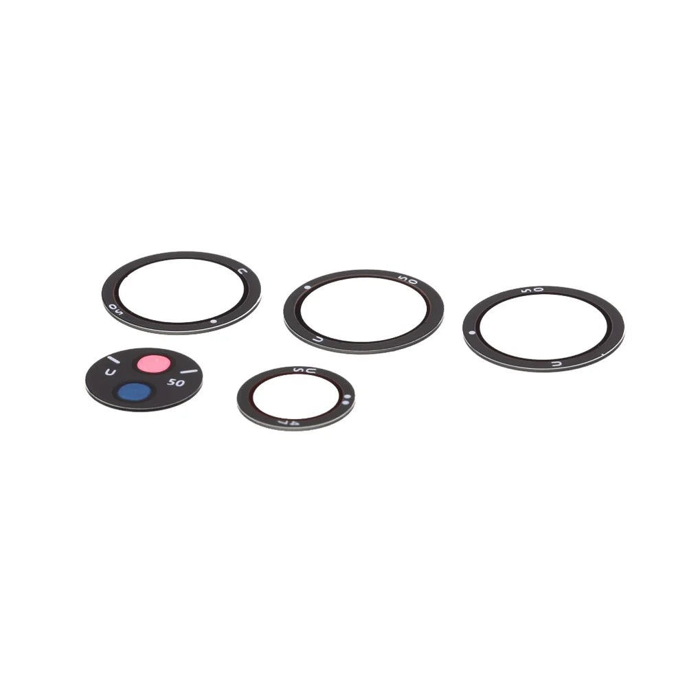 5pcs OEM Back Camera Rim Lens Ring with Glass Lens Replacement for Samsung Galaxy S21 Ultra 5G G998 - 2