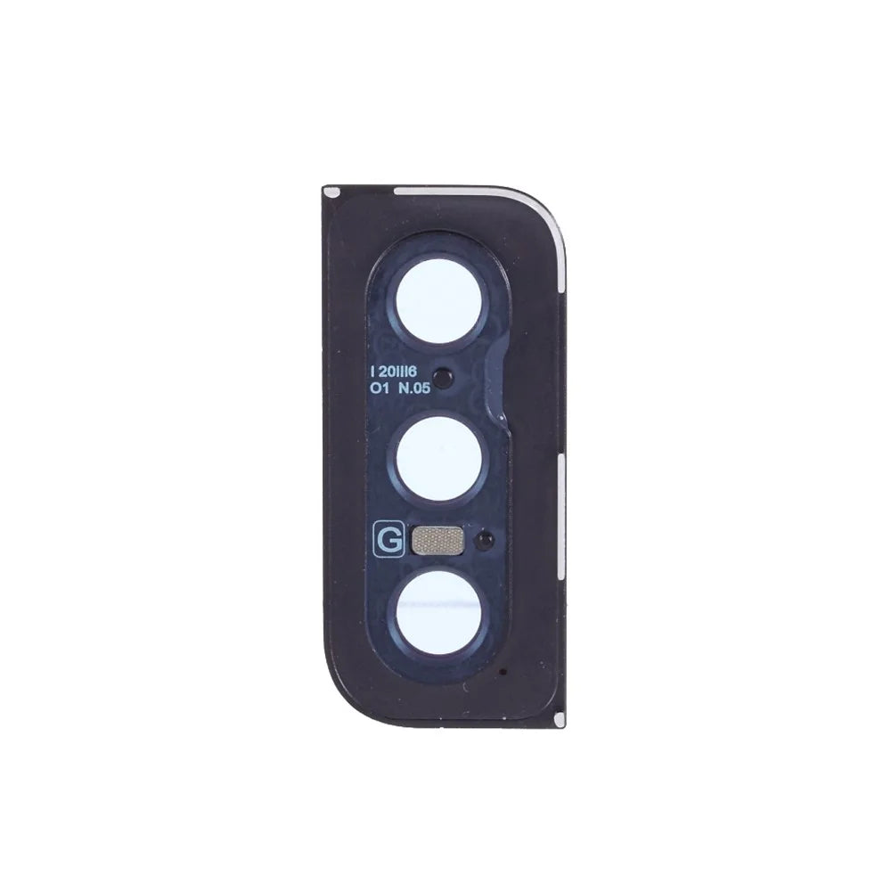 For Samsung Galaxy S21 5G G990 OEM Back Camera Lens Ring Cover with Glass Lens (without Logo) - Black - 2