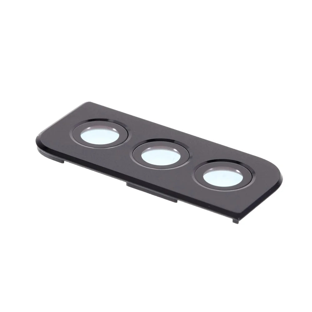 For Samsung Galaxy S21 5G G990 OEM Back Camera Lens Ring Cover with Glass Lens (without Logo) - Black - 3