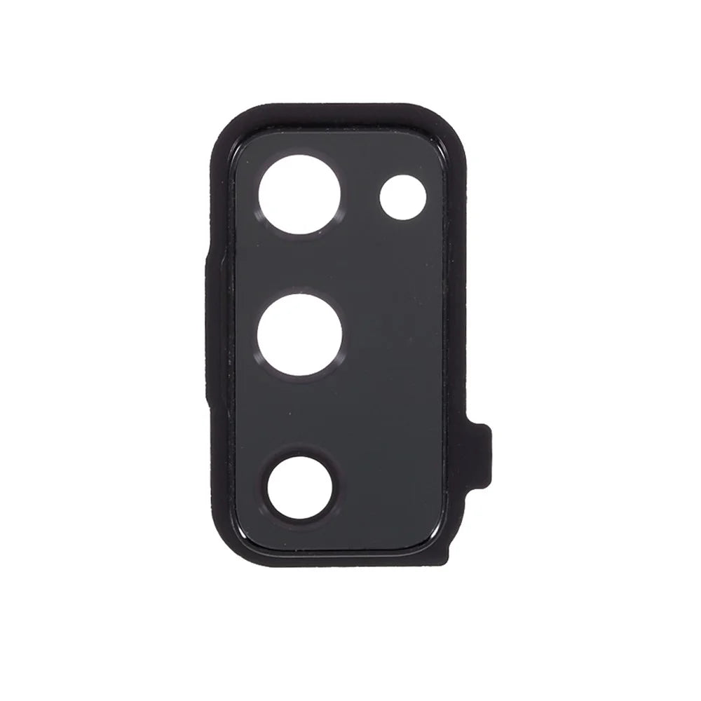 For Samsung Galaxy S20 FE G780 / S20 FE 5G G781 OEM Back Camera Lens Ring Cover with Glass Lens (without Logo) - Black - 1