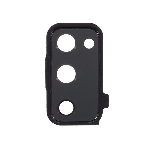 For Samsung Galaxy S20 FE G780 / S20 FE 5G G781 OEM Back Camera Lens Ring Cover with Glass Lens (without Logo) - Black - 1