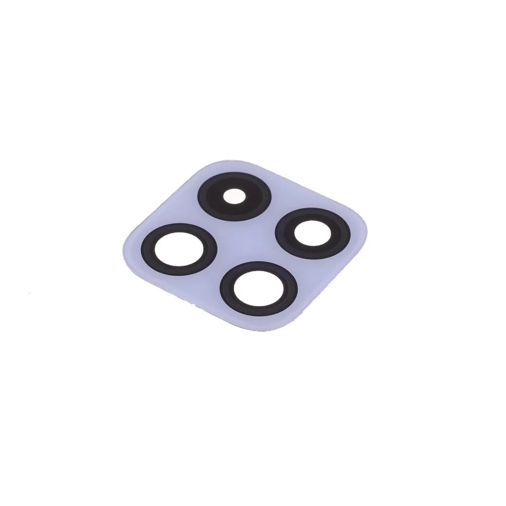 OEM Rear Camera Rim Lens Cover with Adhesive Sticker for Samsung Galaxy A22 4G (EU Version) A225 - Purple - 4