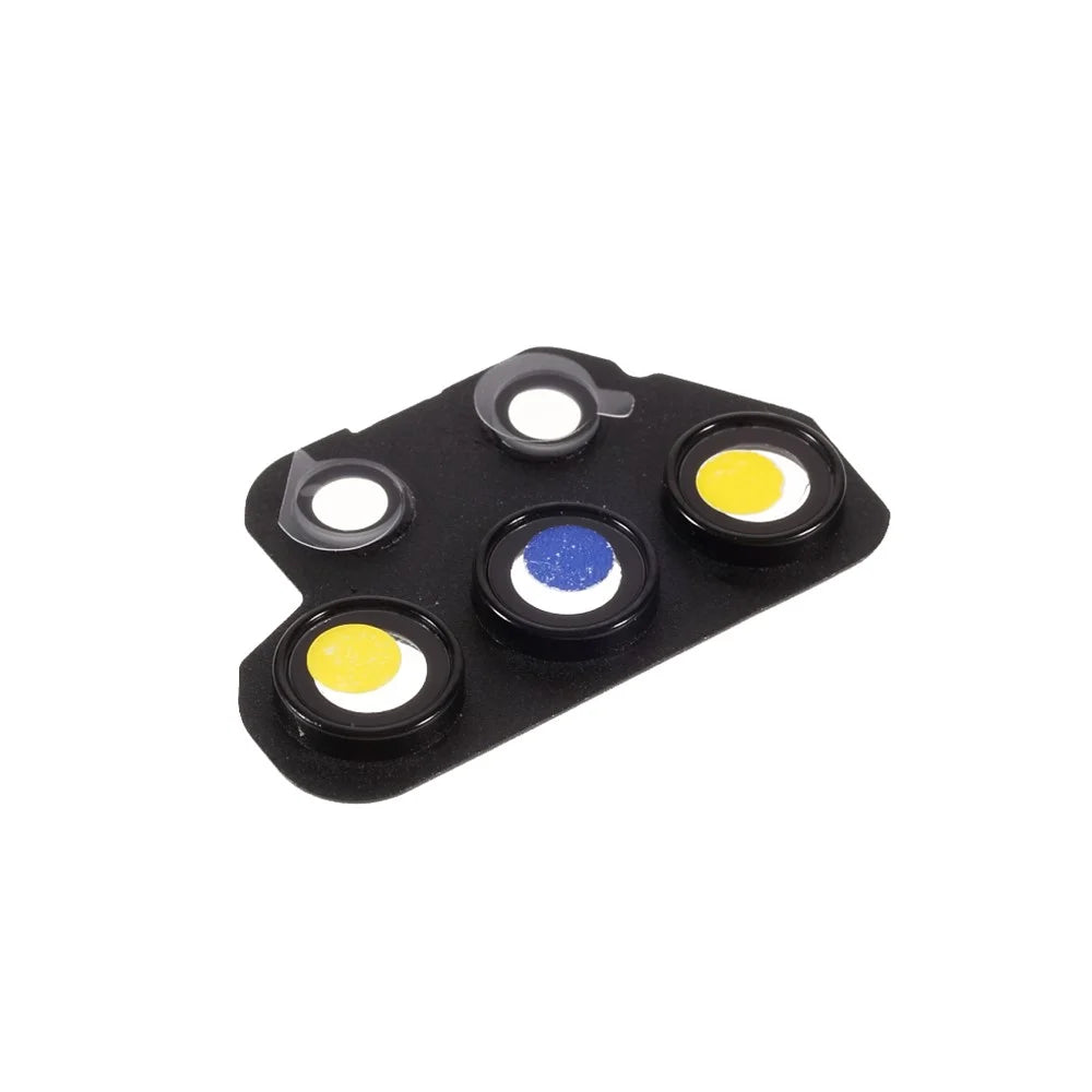OEM Back Camera Lens Ring Cover with Glass Lens for Samsung Galaxy A32 4G (EU Version) - Black - 3