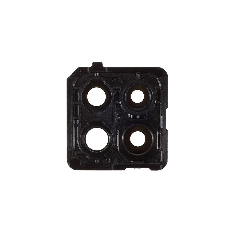 OEM Back Camera Lens Ring Cover with Glass Lens for Samsung Galaxy A42 5G A426 - Black - 4