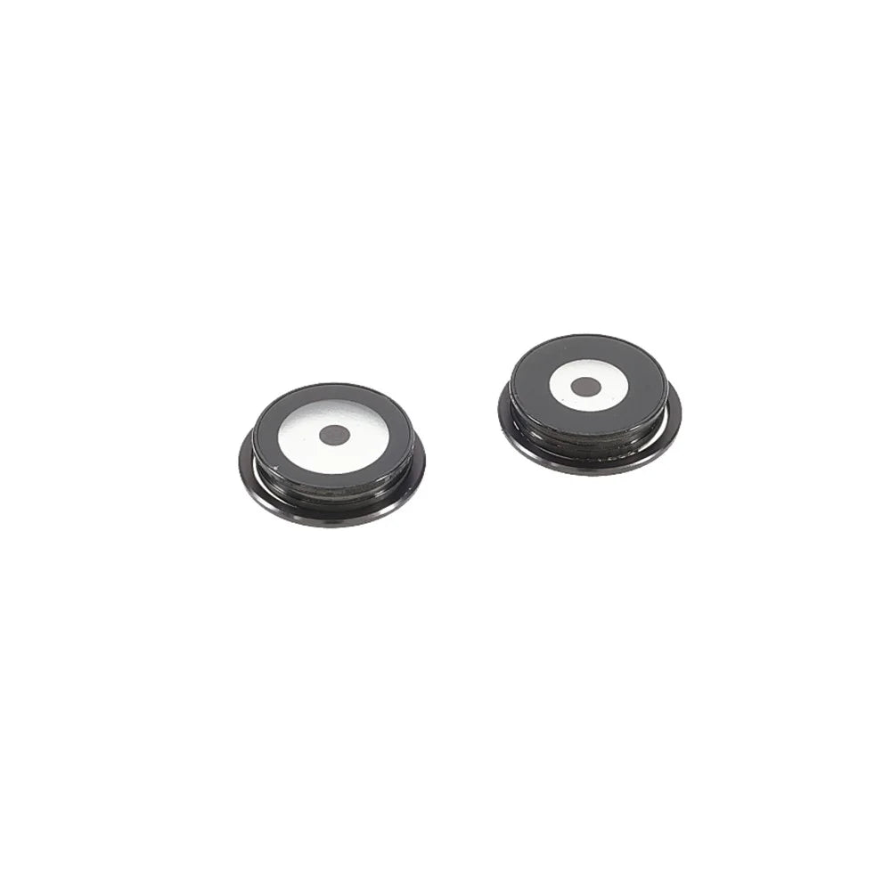 OEM Camera Lens Screen Ring Cover with Glass Lens Film for iPhone 11 6.1 inch - Black - 3