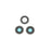 OEM Rear Back Camera Glass Lens Ring Cover Replacement for iPhone 11 Pro / 11 Pro Max - Dark Grey - 2