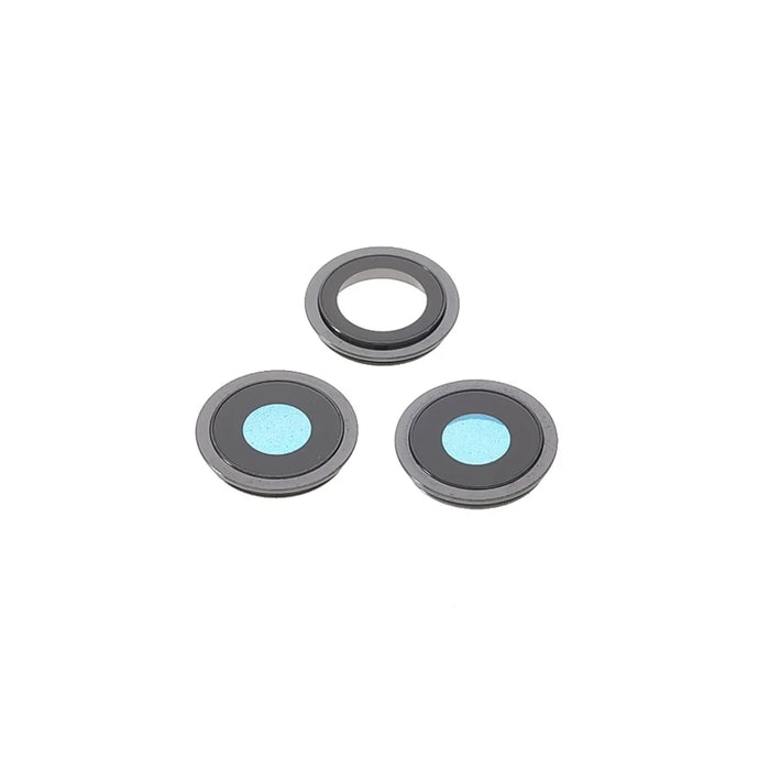OEM Rear Back Camera Glass Lens Ring Cover Replacement for iPhone 11 Pro / 11 Pro Max - Dark Grey - 3