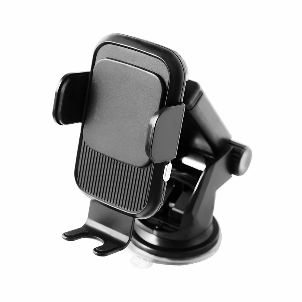 QX680 2-in-1 15W Wireless Charger + Car Dashboard Mount Mobile Phone Holder with Suction Cup Base - 2