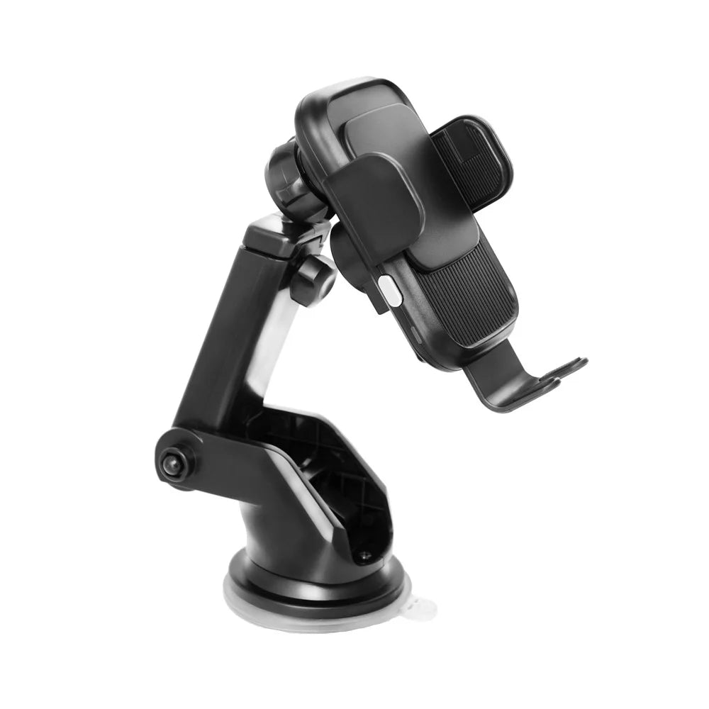 QX680 2-in-1 15W Wireless Charger + Car Dashboard Mount Mobile Phone Holder with Suction Cup Base - 3