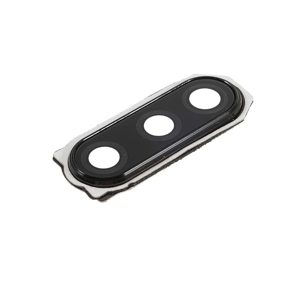 OEM Back Rear Camera Lens Ring Cover with Glass Lens Replacement with Glass Lens for Sony Xperia 5 - Black - 2