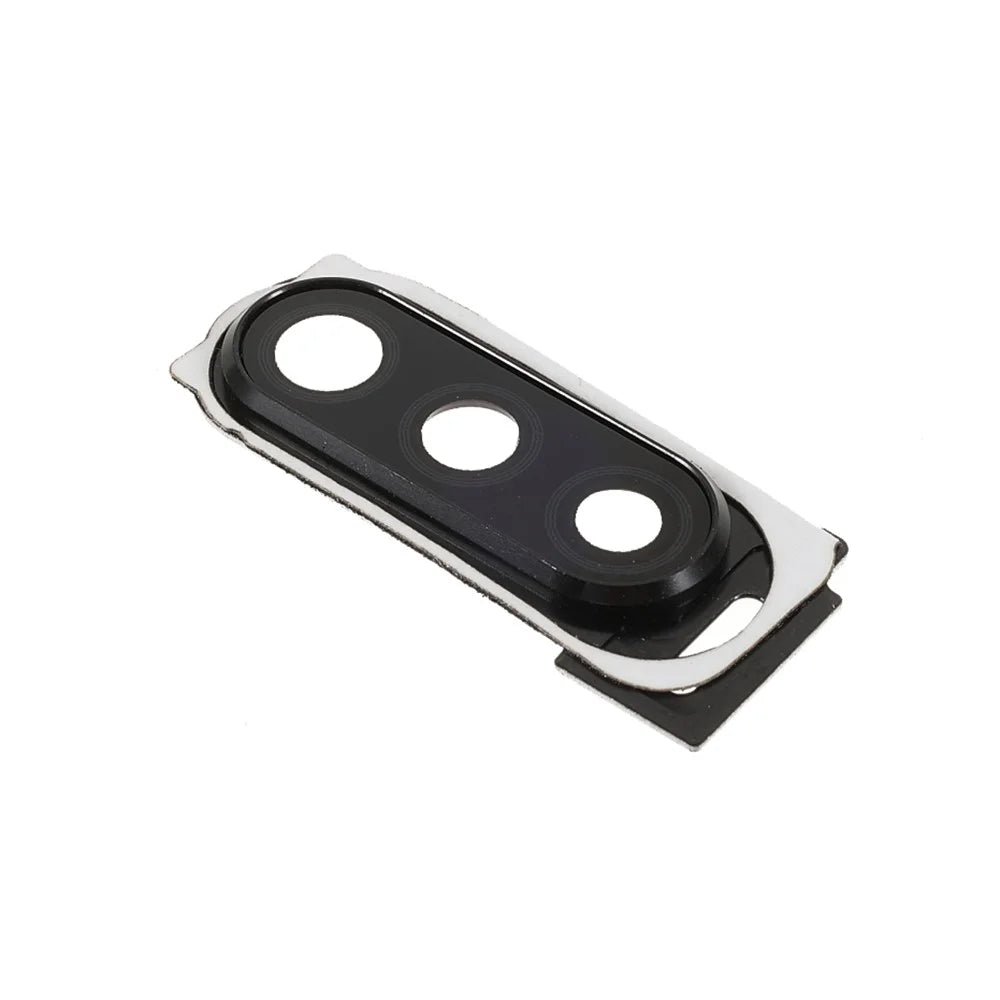 OEM Back Camera Lens Ring Cover with Glass Lens for Sony Xperia 10 II - Black - 3