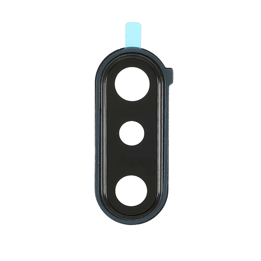 OEM Rear Camera Lens Ring Cover Part with Glass Lens for Sony Xperia 5 II - Black - 1