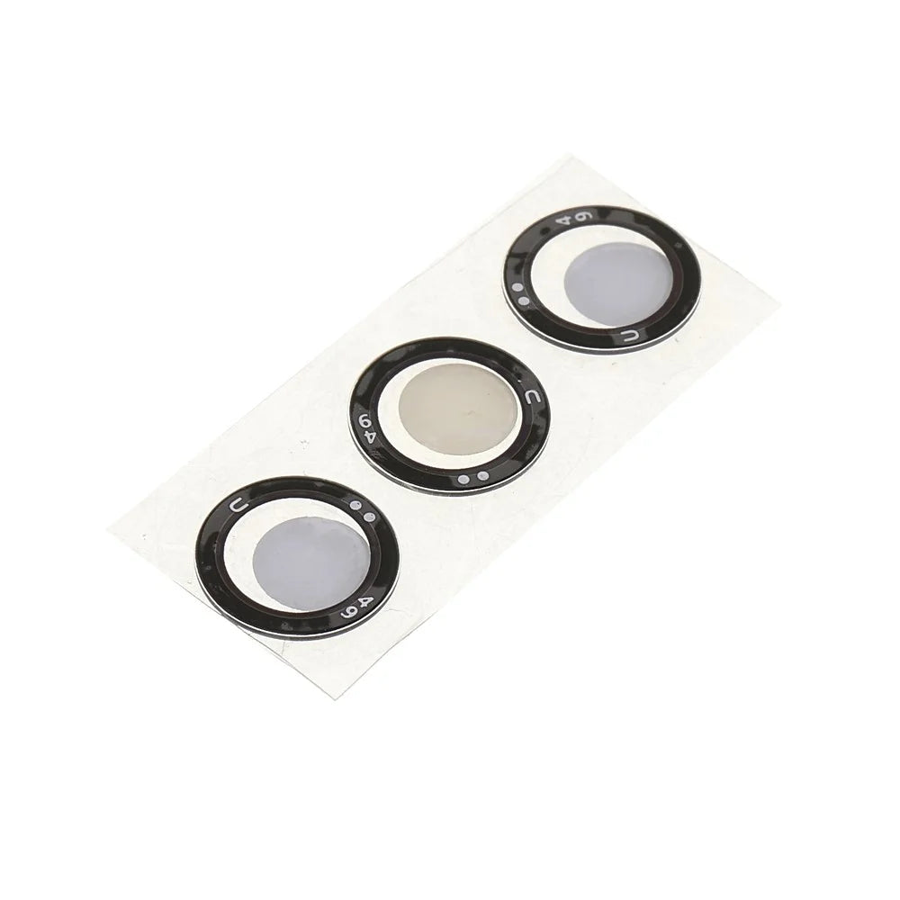 3Pcs/Set OEM Rear Camera Rim Lens Cover (without Logo) for Samsung Galaxy A32 4G (EU Version)/(US Version) A325 / A32 5G A326 - 2