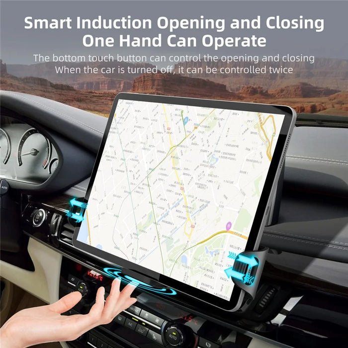 S15 Car Dashboard/Air Vent Mount Automatic Clamping Wireless Charger Phone Holder Charging Stand - 4
