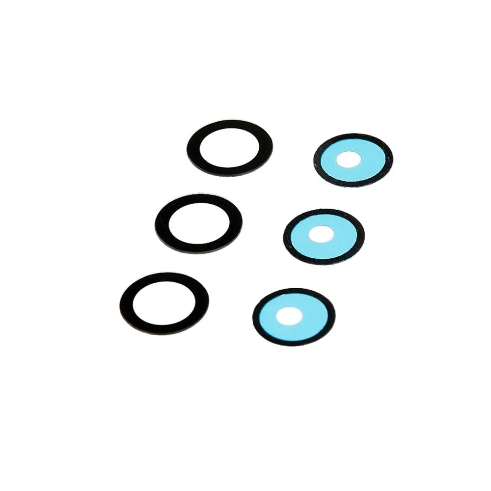 For Samsung Galaxy S22 5G S901/S22+ 5G S906 3Pcs/Set OEM Rear Camera Rim Lens Cover with Sticker (without Logo) - 2