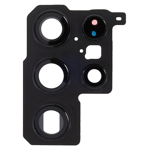 For Samsung Galaxy S22 Ultra 5G S908 OEM Back Camera Lens Ring Cover with Glass Lens Replacement (without Logo) - 1