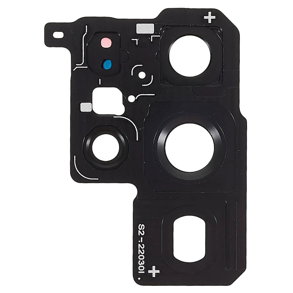 For Samsung Galaxy S22 Ultra 5G S908 OEM Back Camera Lens Ring Cover with Glass Lens Replacement (without Logo) - 2