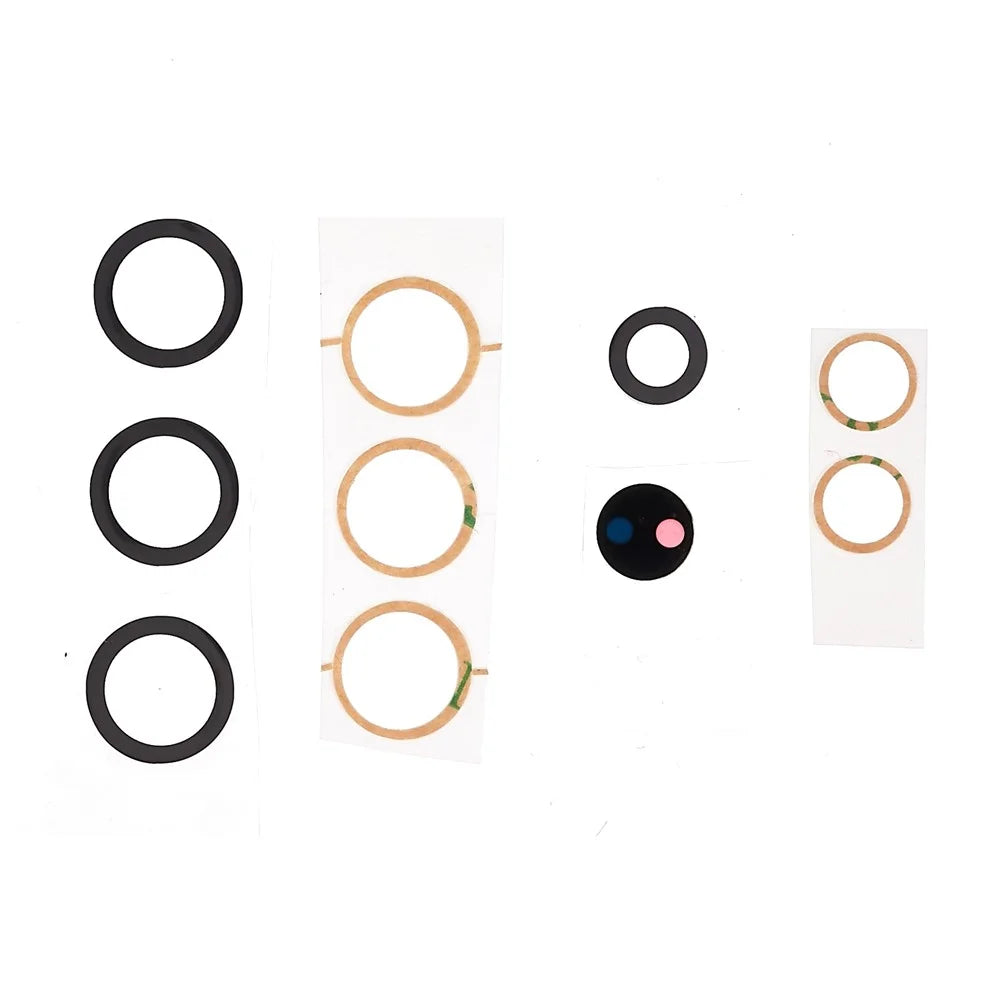 For Samsung Galaxy S22 Ultra 5G S908 5Pcs/Set OEM Phone Rear Camera Rim Lens Cover (without Logo) - 4
