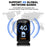 UNIWA V909T Single SIM 2.8/1.77 inch Flip Phone 2250mAh Battery 4G Cellphone with Rear Camera - Black - 3