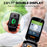 UNIWA V909T Single SIM 2.8/1.77 inch Flip Phone 2250mAh Battery 4G Cellphone with Rear Camera - Black - 4