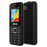 UNIWA E1802 2G Bar Phone 1800mAh Battery Function Cell Phone for Seniors and Kids - Black - 2